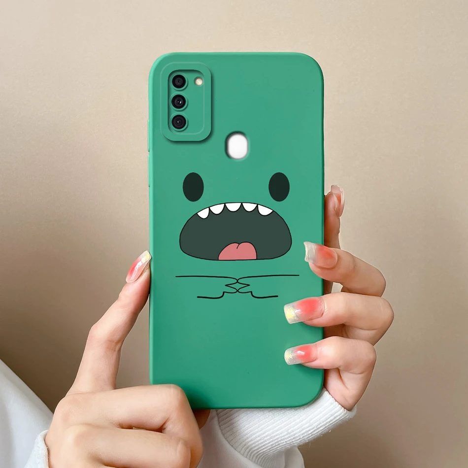 Funda para Samsung A11 flor suave silicona líquida protección de lente duradera fundas traseras de teléfono para Galaxy A 11 Funda Coque para mujer - imagen 4