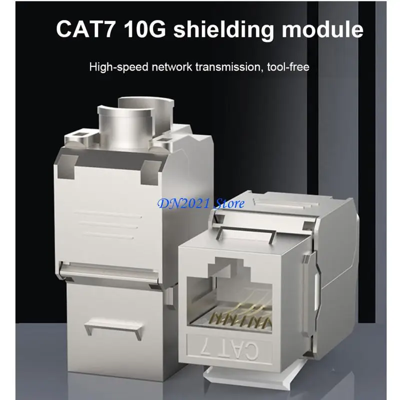 F3KE ALEA ALIA ZINC CASTING CASTING MODULE COMPLETO CAT6 CAT6A CAT7 RJ45 a - imagen 4