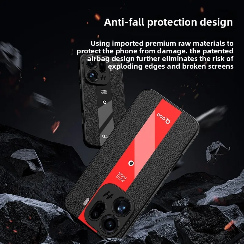 Funda para OPPO Find X9 Pro, funda trasera suave de cuero magnético de lujo a prueba de golpes para OPPO Find X9 Pro X9Pro, parachoques de protección para cámara - imagen 3