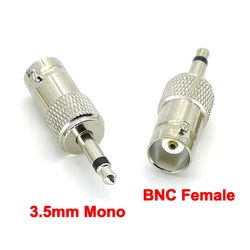 Adaptador BNC Hembra a Conector Mono 3.5mm Macho – Coaxial RF