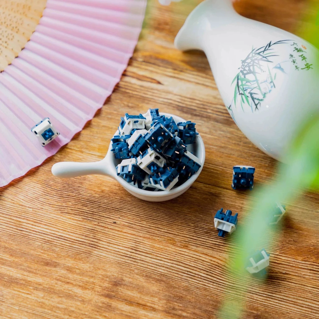 HMX Xinhai Switch 5Pin lineal 37gf 57gf Teclado mecánico para juegos Kit de teclado lubricado de fábrica Actor de voz eje HC Studio - imagen 5