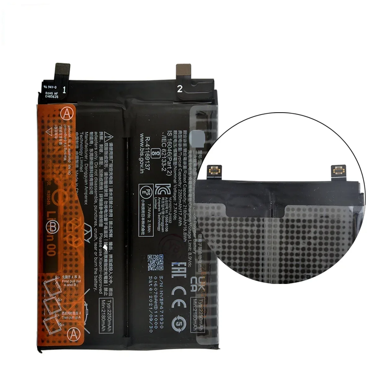 Nueva batería BP47 de 4500mAh para Xiaomi Mi Redmi Note 11 Pro Note11 + Note 11 Plus baterías de repuesto para teléfono + herramientas - imagen 2