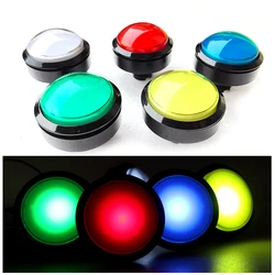 Botón Arcade LED Convexo Redondo 60 mm para Máquina Recreativa
