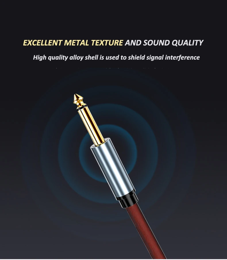 Cable Audio UTHAI X545 - Detalle del blindaje