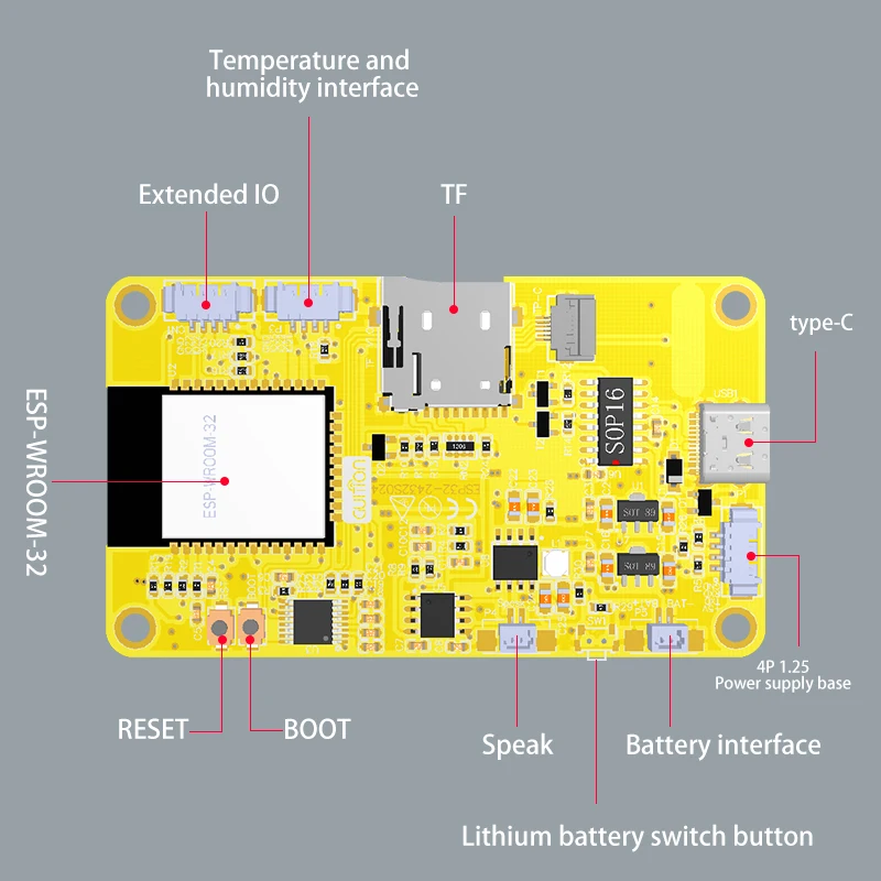 ESP32 Arduino LVGL WIFI y placa de desarrollo Bluetooth 2,4 "240*320 pantalla inteligente módulo TFT LCD de 2,4 pulgadas - imagen 5