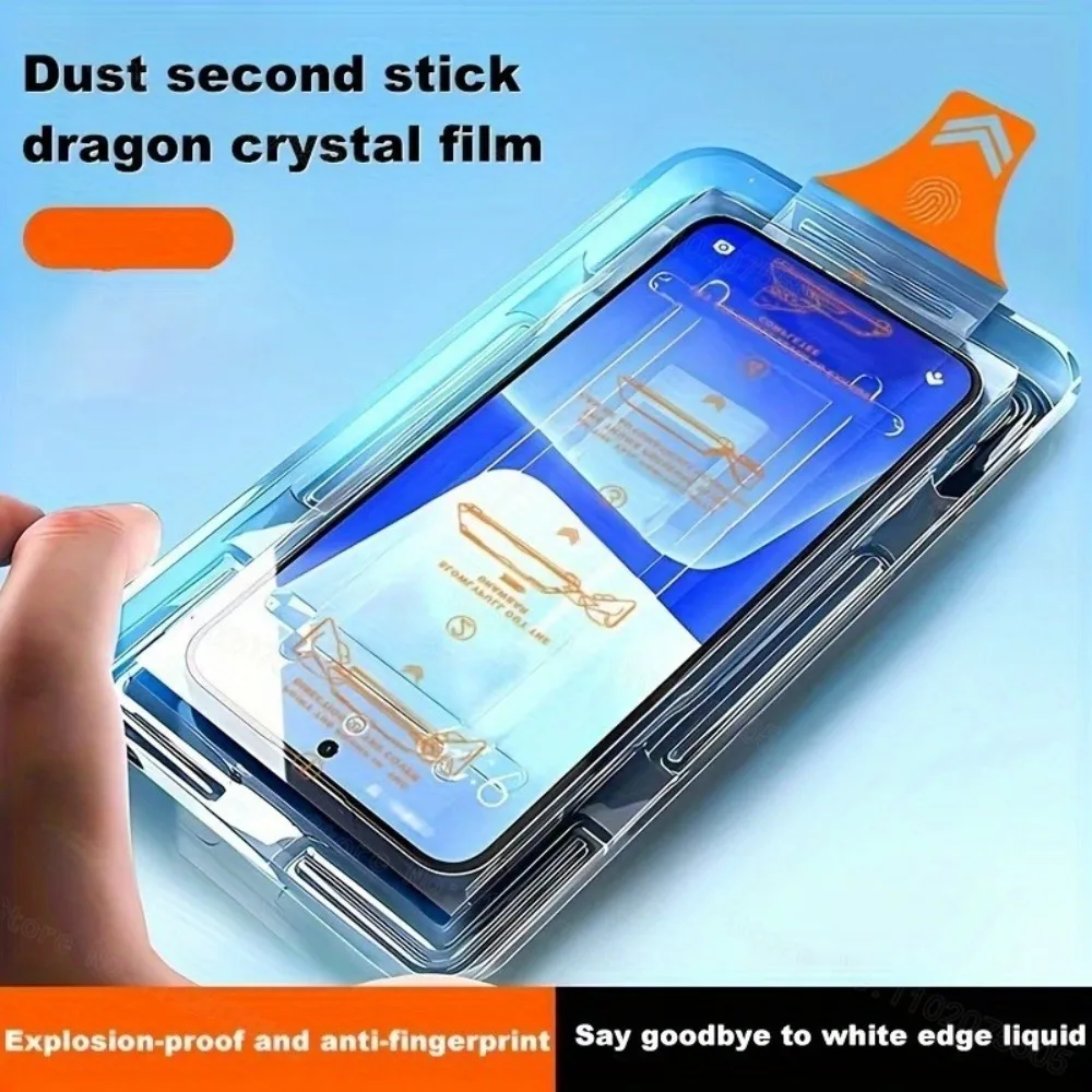 3 uds HD duradero fácil de instalar Protector de pantalla para IPhone 17 Promax 16 15 Promax 14 Plus Air 11 12 Mini 13 Pro vidrio templado