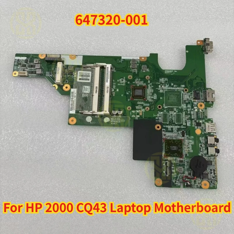 647320-001 para HP 2000 CQ43 placa base de computadora portátil CQ43-102AU AMDE350 CPU VGA AMDH6310 prueba OK