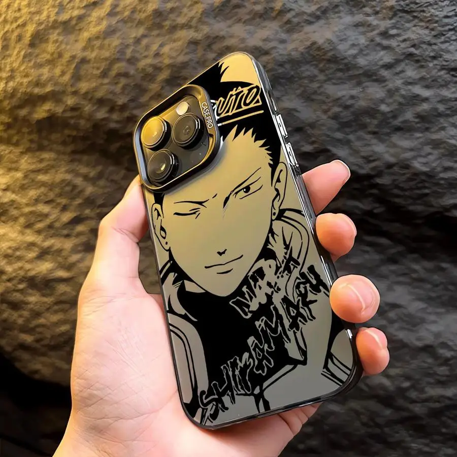 Funda blanda para iPhone 15 13 Pro MAX 11 16e 12 XS MAX 14Pro XR 16Pro 14 Naruto Shikamaru - imagen 4