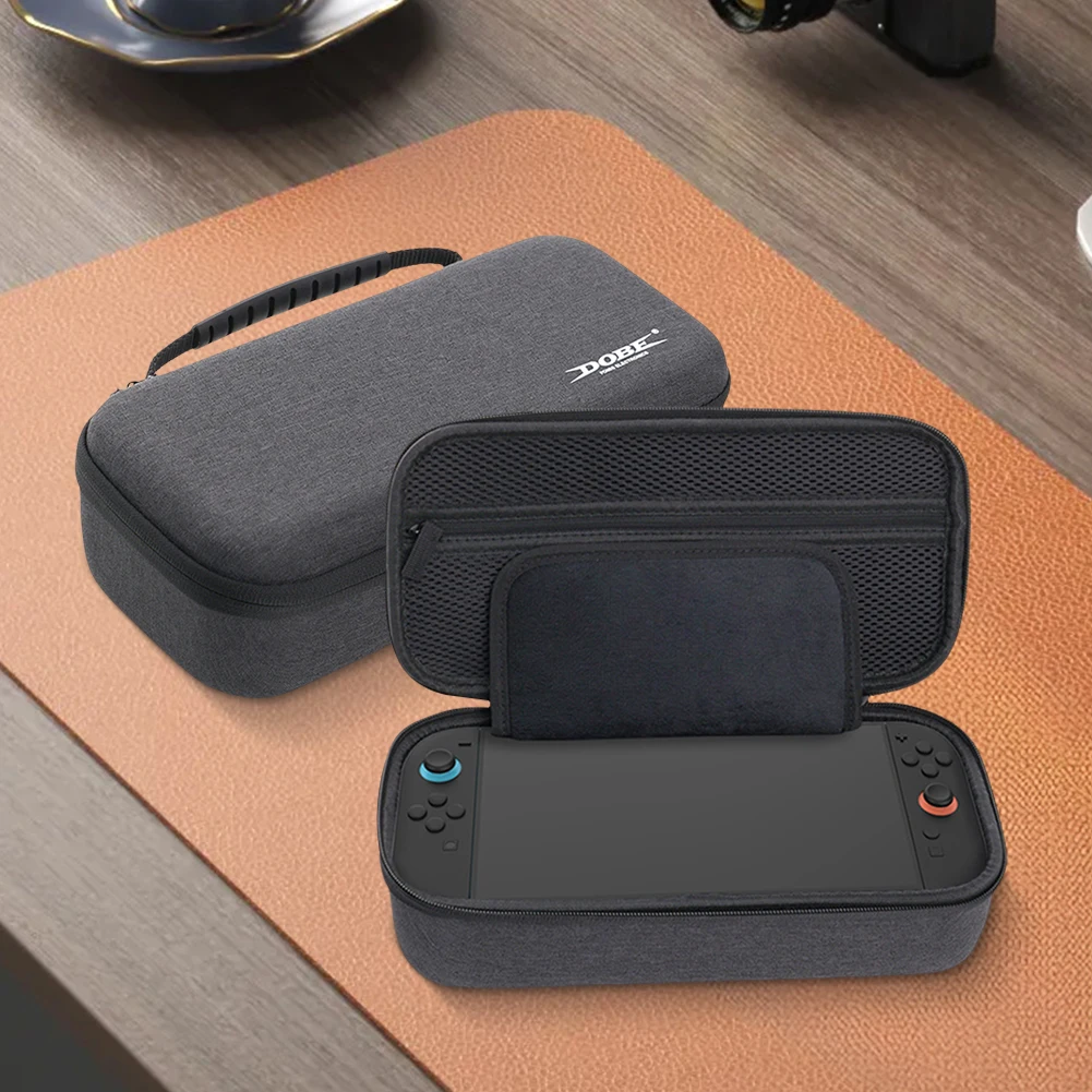 Estuche de transporte para Nintendo Switch 2, bolsa de almacenamiento de carcasa dura, bolsa protectora de viaje a prueba de golpes para consola y accesorios Switch 2 - imagen 2