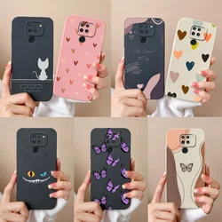 Funda Xiaomi Redmi Note 9 Pro Silicona Antigolpes Mariposa Cámara