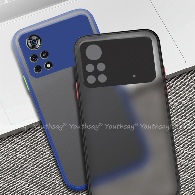 Para Xiaomi POCO X4 Pro funda POCO X6 Pro X5 Pro F5 Pro X4 GT M4 Pro M5S M3 X3 F3 F4 funda de silicona mate translúcida de goma - imagen 3