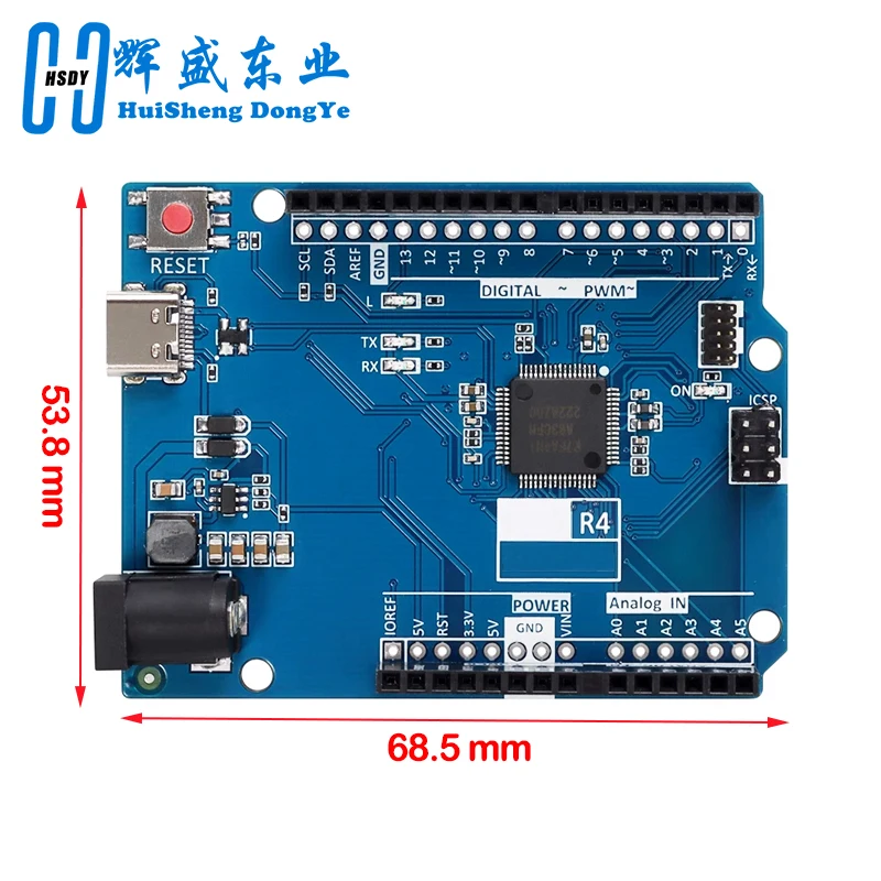 Módulo de placa de desarrollo WIFI UN-O R.4 minima TYPE-C versión mejorada Compatible con placa base oficial para Arduino - imagen 3
