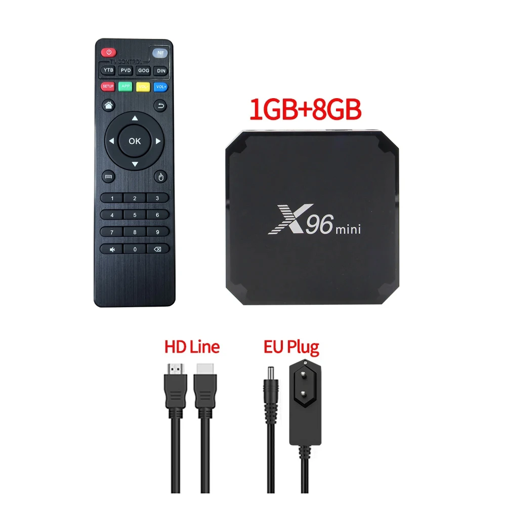 X96 Mini Android 11 Smart TV Box Quad Core 2GB/16GB WiFi - imagen 3