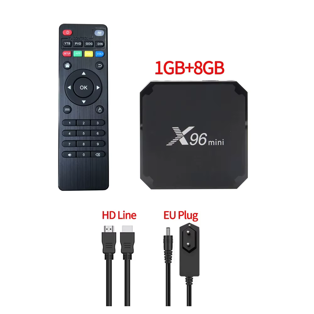 X96 Mini Android 11 Smart TV Box Quad Core 2GB/16GB WiFi - imagen 3