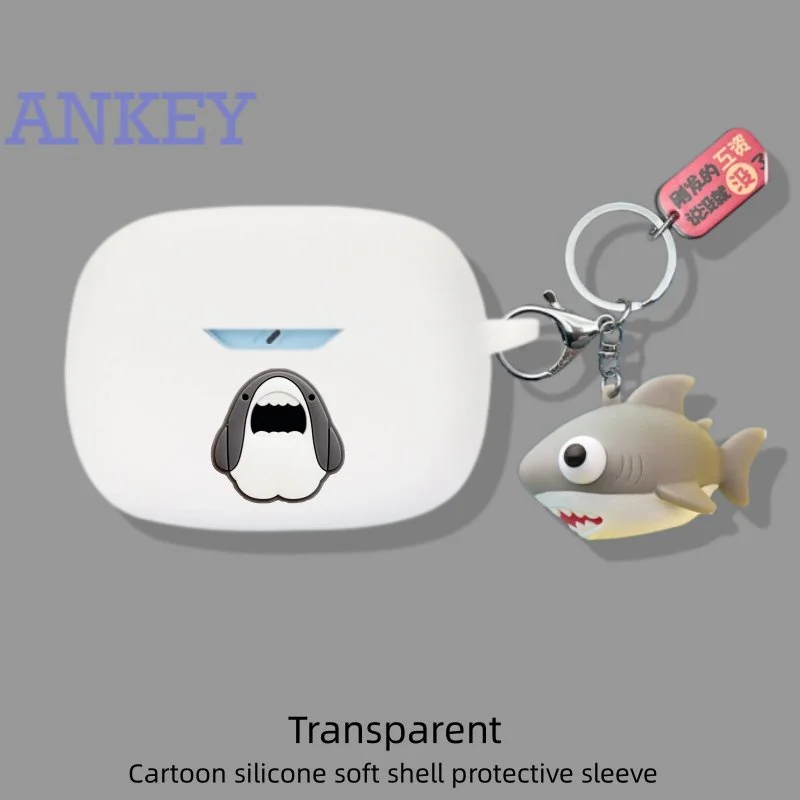 Funda de silicona para auriculares JBL Tune 230NC / T130 / Wave200 TWS T230 Shark Cover 130 230 NC, carcasa protectora suave para auriculares - imagen 3