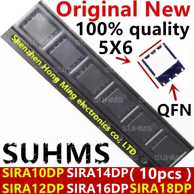 (10 piezas) 100% nuevo RA10 RA12 RA14 RA16 RA18 SIRA10DP SIRA12DP SIRA14DP SIRA16DP SIRA18DP -T1-GE3 SIRA14DP-T1-GE3 QFN-8 Chipset
