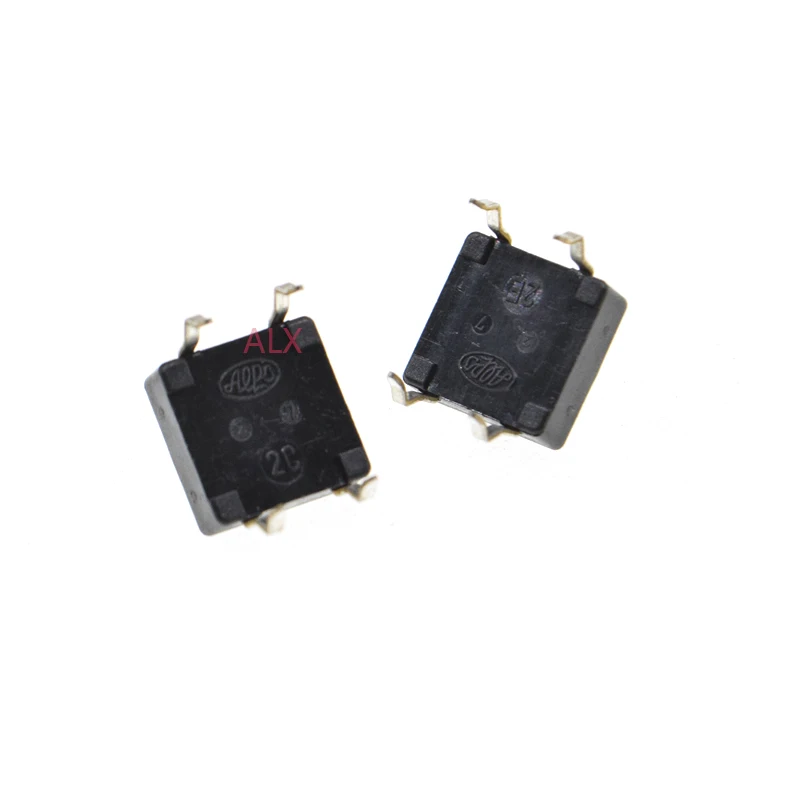 Interruptor de botón táctil de silicona, pulsador silencioso de 4 pines, 8x8x5MM, 10 piezas, 8x8x5MM - imagen 3