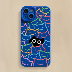 Funda de teléfono con estampado de gato negro para Xiaomi Redmi Note 14 fundas Redmi Note 14 13 12 Pro Plus 5G 12S 11 10 Redmi 13 14C 13C 12C