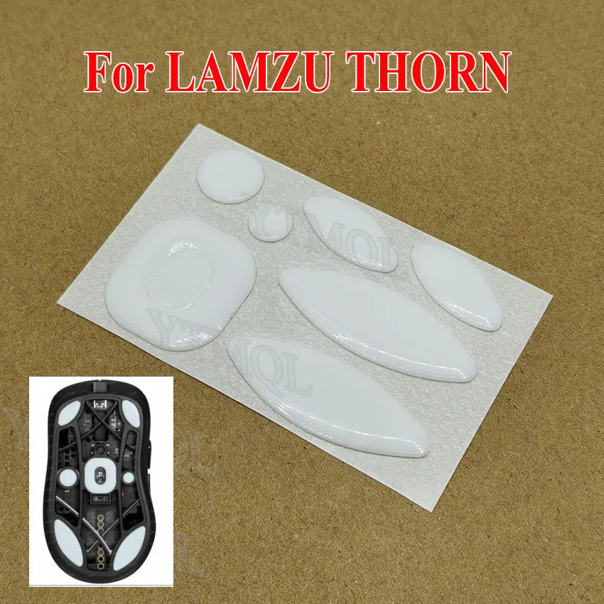 1 Juego de patines de ratón de velocidad para patines LAMZU THORN, conector de pies deslizantes para ratones - imagen 2