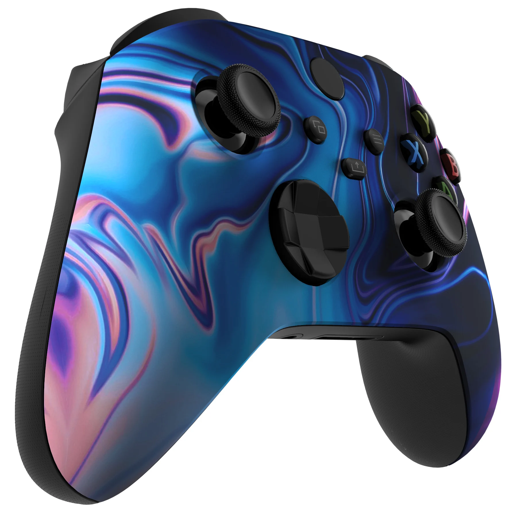 eXtremeRate Soft Touch Grip Carcasa frontal Carcasa Pieza Placa frontal para controlador Xbox Series X/S (Xbox Core) - Serie Mítica - imagen 5