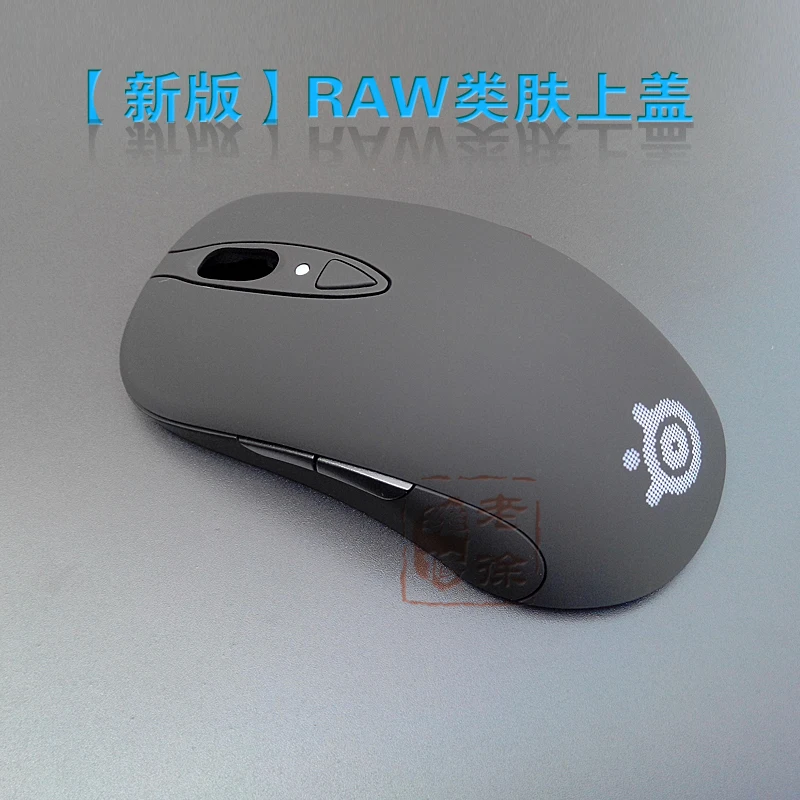 1 Uds. Funda para ratón steelseries sensei raw Shell Frost Blue Fever Orange Compatible con sensei Ten xai Skin dando almohadillas para los pies del ratón - imagen 5