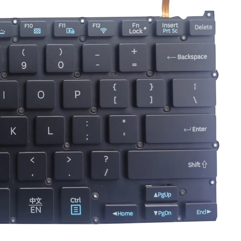 Teclado de ordenador portátil con retroiluminación, accesorio para Samsung NP940X3G, NP940X3F, 940X3G, 940X3F - imagen 5