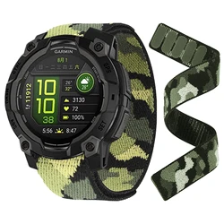 Correa Nylon Gancho Garmin Instinct 3 / 2 Solar 2X – 22mm 26mm