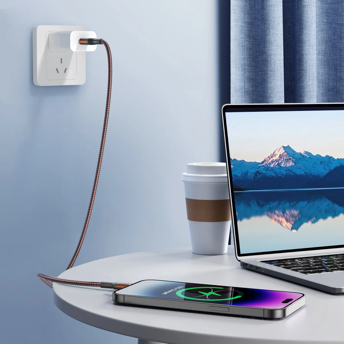 Cable USB de carga rápida 3A, Cable de datos para iPhone 11, 12, 13, 14 Pro X XS Max 6, 7, 8 Plus SE, Cable para iPad, Cable cargador de teléfono móvil de 6 pies - imagen 4