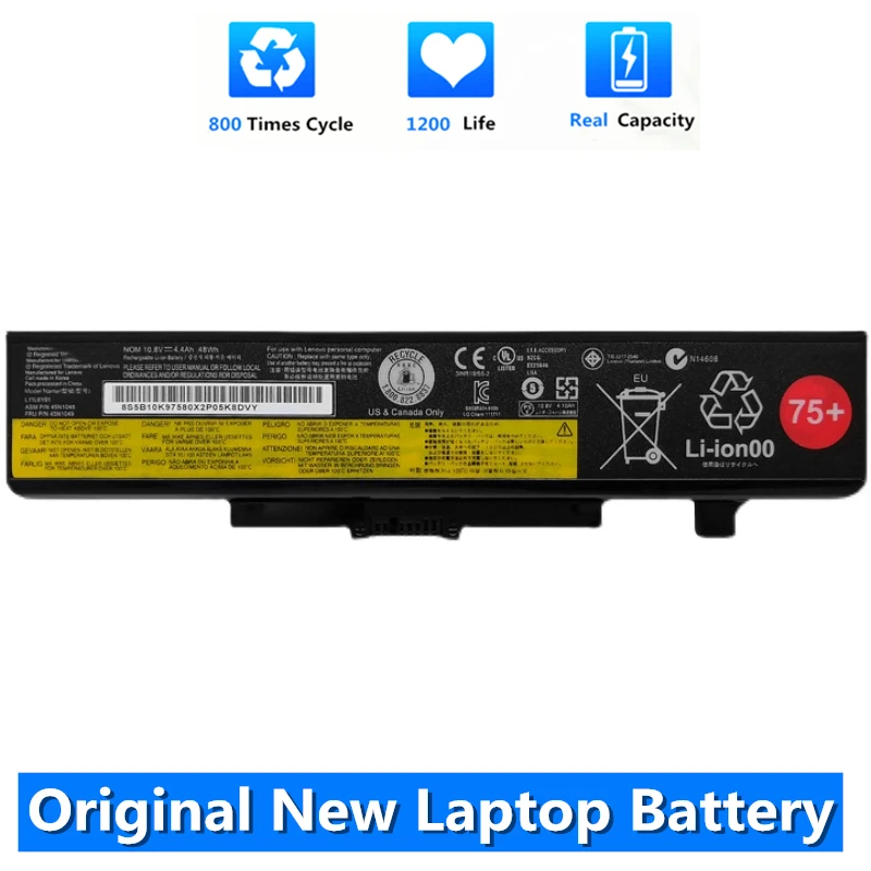 CSMHY-batería Original para ordenador portátil, para Lenovo ThinkPad Edge E430 E440 E431 E435 E530 E531 E535 E540 E545 Y480 B480 45N1048, 48Wh G480