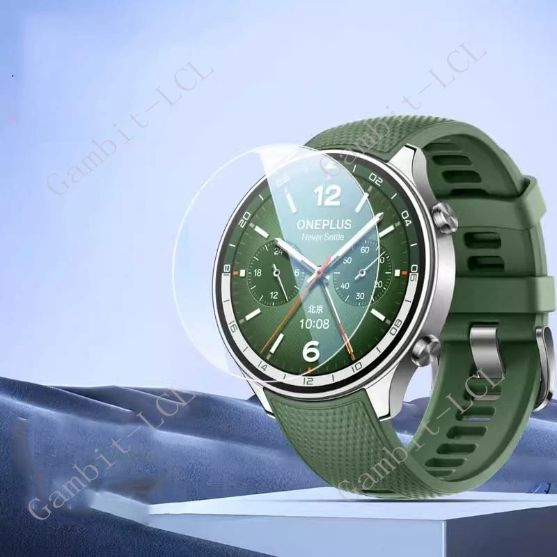 3 uds 9H Protector de pantalla de vidrio templado para OnePlus Watch 2R Smart Watch One Plus Watch2R 2 R Sport SmartWatch película de cubierta - imagen 3