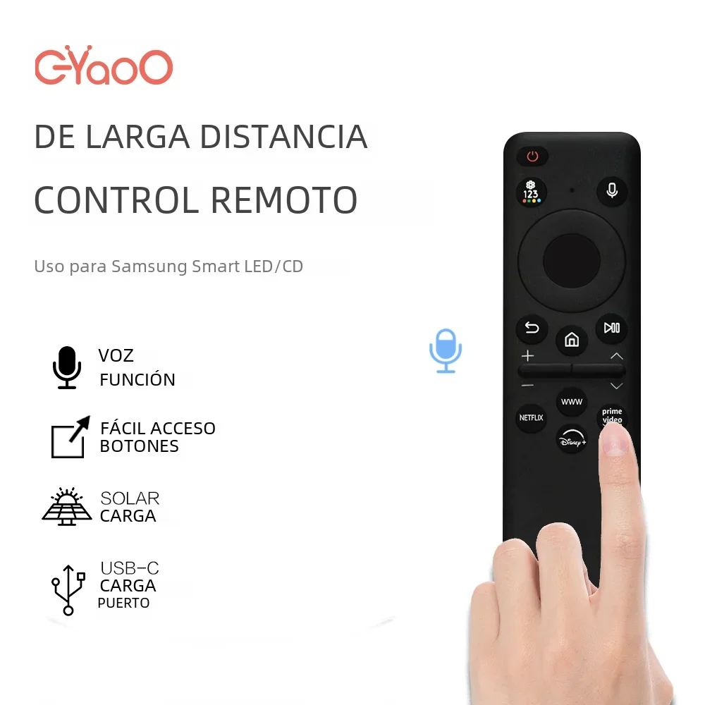 BN59-01432J Control remoto solar de repuesto para Samsung Smart TV Compatible con la serie Neo QLED 8K 4K - imagen 4