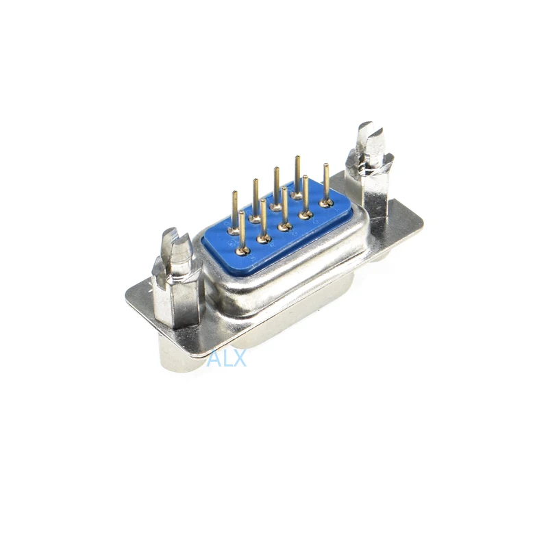 5 piezas con tornillo fijo DP9 hembra, Conector de puerto serie de montaje en PCB, placa de inserción tipo d-sub RS232 COM, conectores de 9 pines para PCB - imagen 2