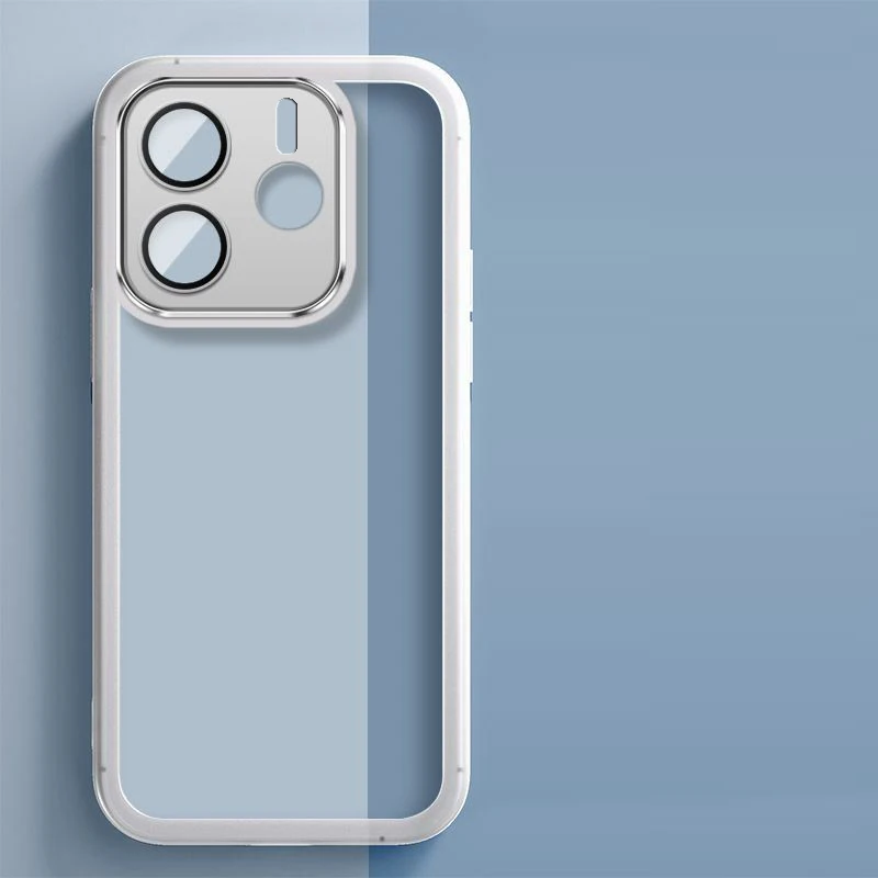 Para Xiaomi Redmi Note 14 4G 5G funda de teléfono Redmi Note14 funda protectora de silicona transparente para cámara cubierta de lente - imagen 2