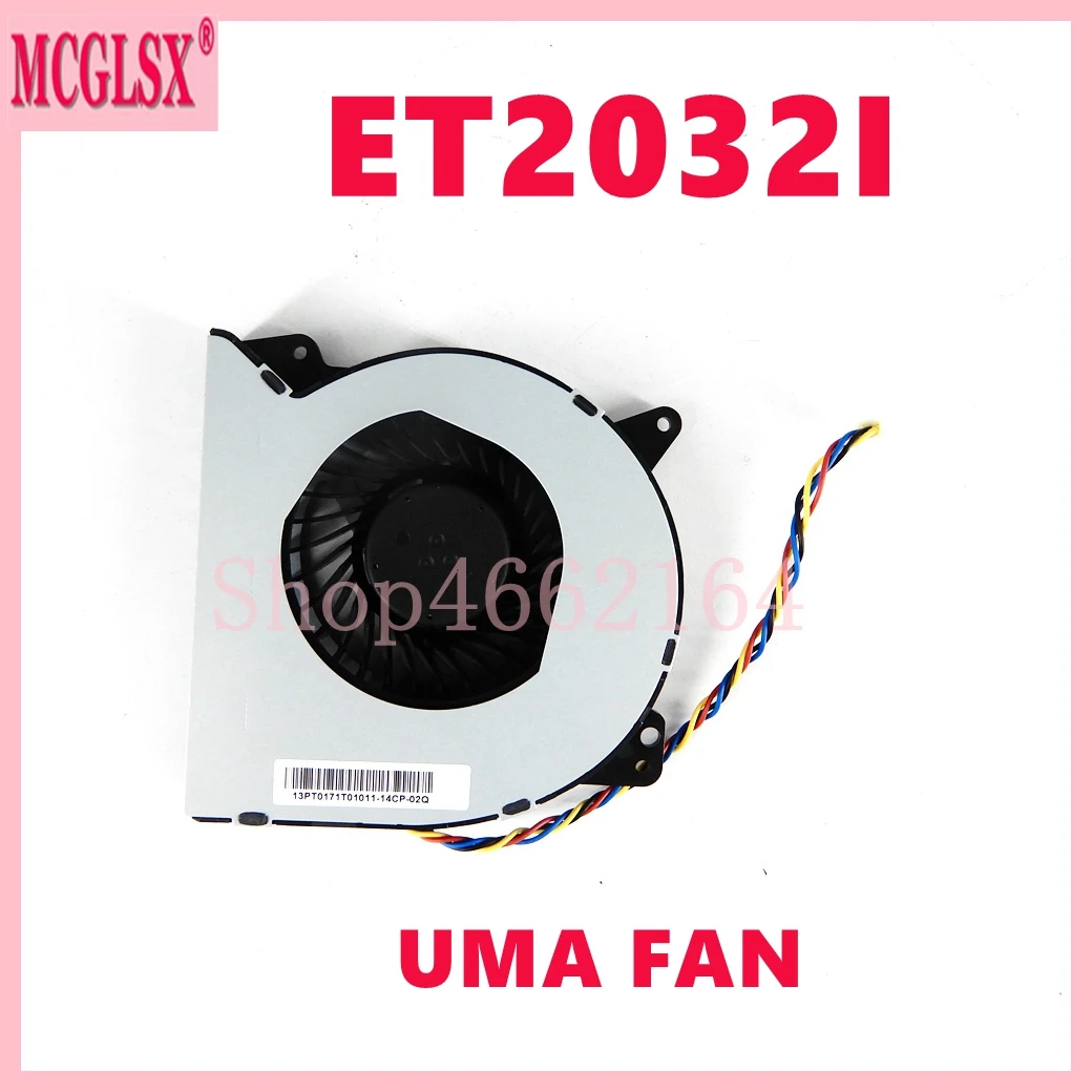 ET2032I UMA TH FAN For ASUS Laptop Motherboard ET2032 ET2032IUK ET2032I ET2032INK 13PT0171T01011 5V CPU fan