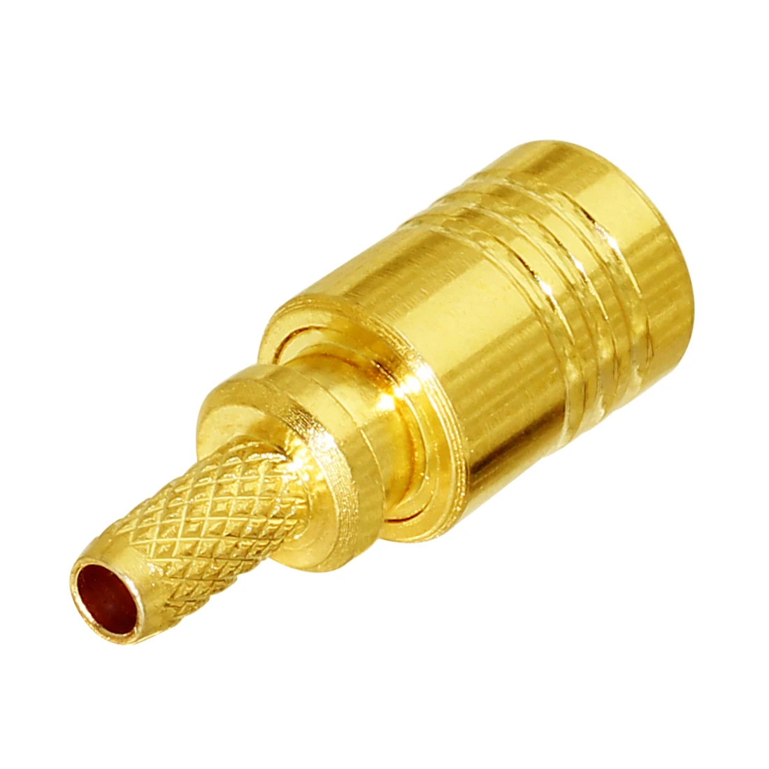 1 pieza nuevo conector hembra SMB conector coaxial RF engarzado para Cable RG316 RG174 LMR100 recto chapado en oro al por mayor - imagen 5