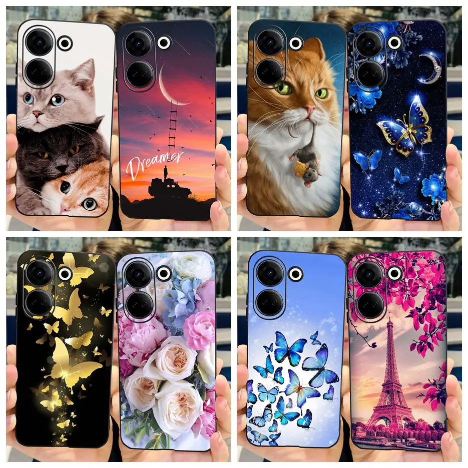 Funda de silicona suave para Tecno Camon 20 Pro 5G, carcasa bonita pintada, TPU, para Tecno Camon 20 Premier Camon20 Pro