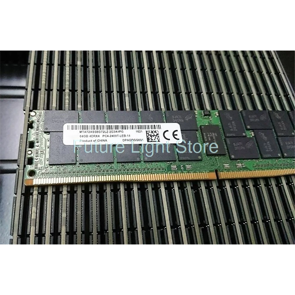 1 Uds RAM 64GB 64G 2400 DDR4 4DRX4 ECC REG LRDIMM MTA72ASS8G72LZ-2G3A memoria - imagen 4
