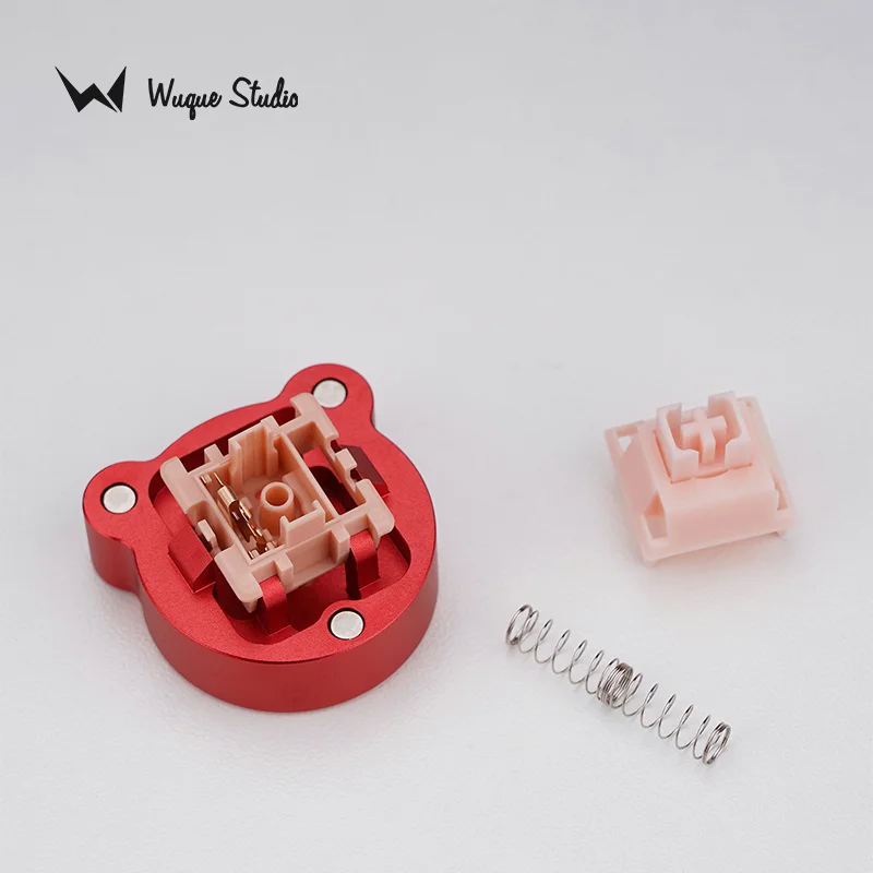 WuqueStudio Mini abridor de interruptor de oso magnético de aluminio para teclado mecánico Cherry Mx Kailh - imagen 5