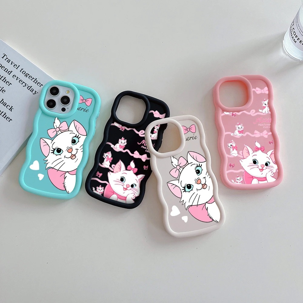 Funda de teléfono con lazo rosa para OPPO, carcasa trasera de TPU suave de Color caramelo para Reno 2, 4, 5, 6, 7, 7Z, 8T, 11 Z Pro, 4G, 5G - imagen 2