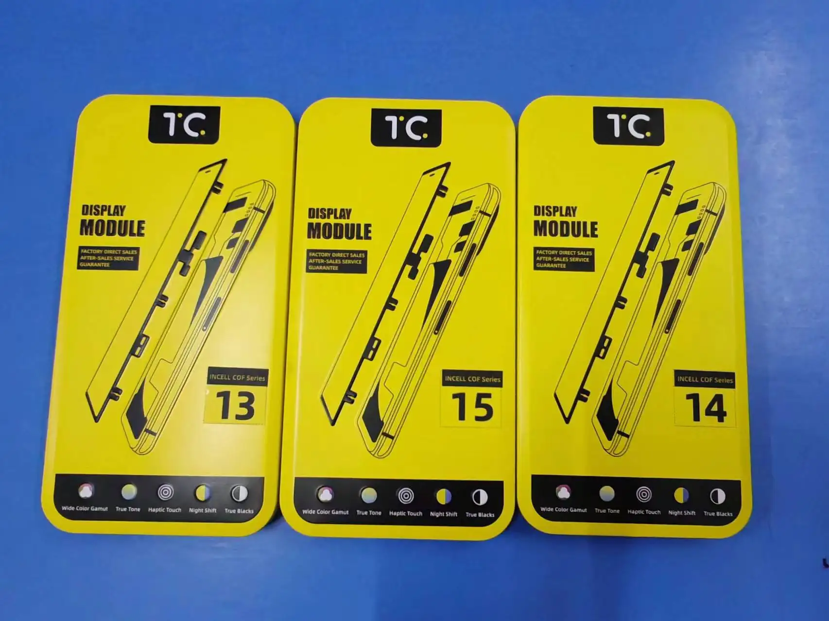 Incell-pantalla LCD con/sin Chip IC, montaje de digitalizador táctil para iPhone 12, 13, 14, 15 pro Max, elimina la pantalla No genuina Pop-up - imagen 2