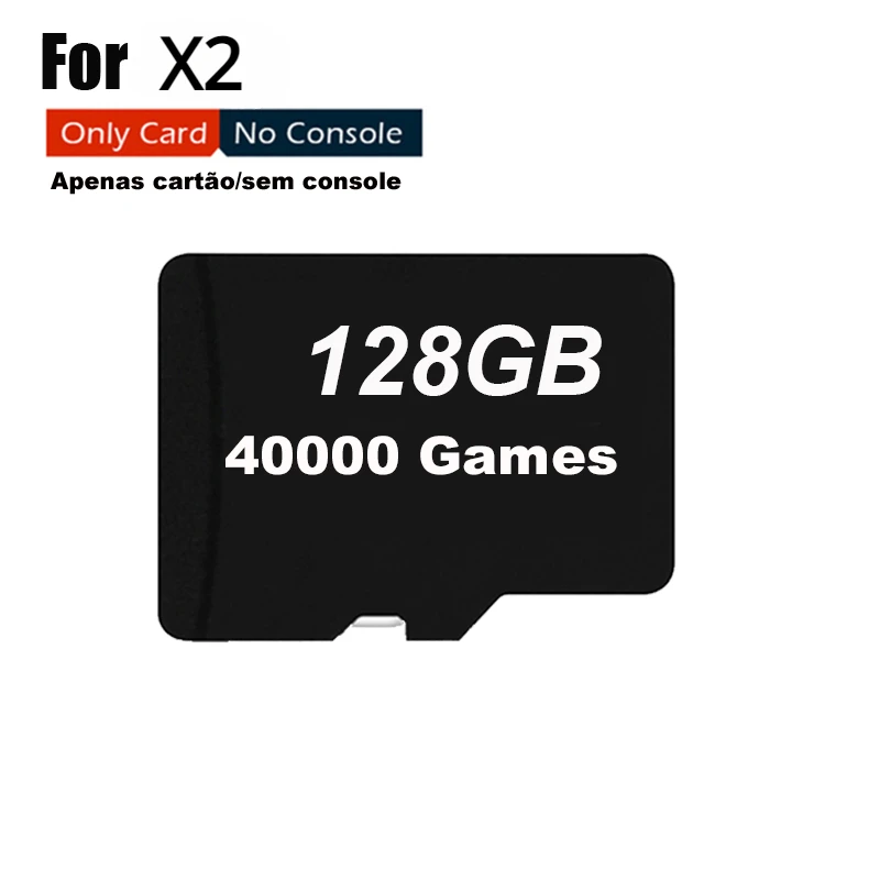 Tarjeta SD para videoconsola BOYHOM Retro 4K Game Stick X2 + 4K Game Stick, tarjeta de memoria de 64GB 128GB 256G X2 Plus Game Stick TF - imagen 3
