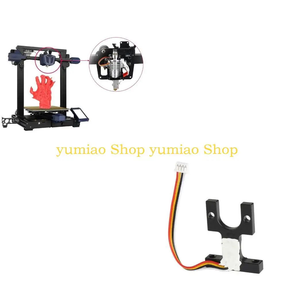 587b para AnyCubc Vyper Printer nivelación automática Bloque montaje extremo caliente