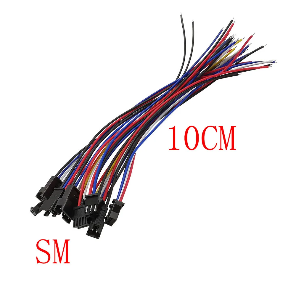 Micro JST Pitch 1,25mm PH 2,0mm XH 2,54mm SM Cable conector 2P/3/4/5/6 Pin macho hembra enchufe cables 26AWG - imagen 5