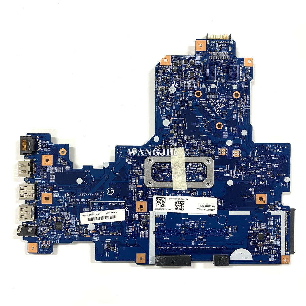 856694 -001 856694 -601 para la placa base del ordenador portátil HP Notebook 17-X SR2KL N3710 CPU 15288-1 448.08D01.0011 100% en funcionamiento - imagen 2