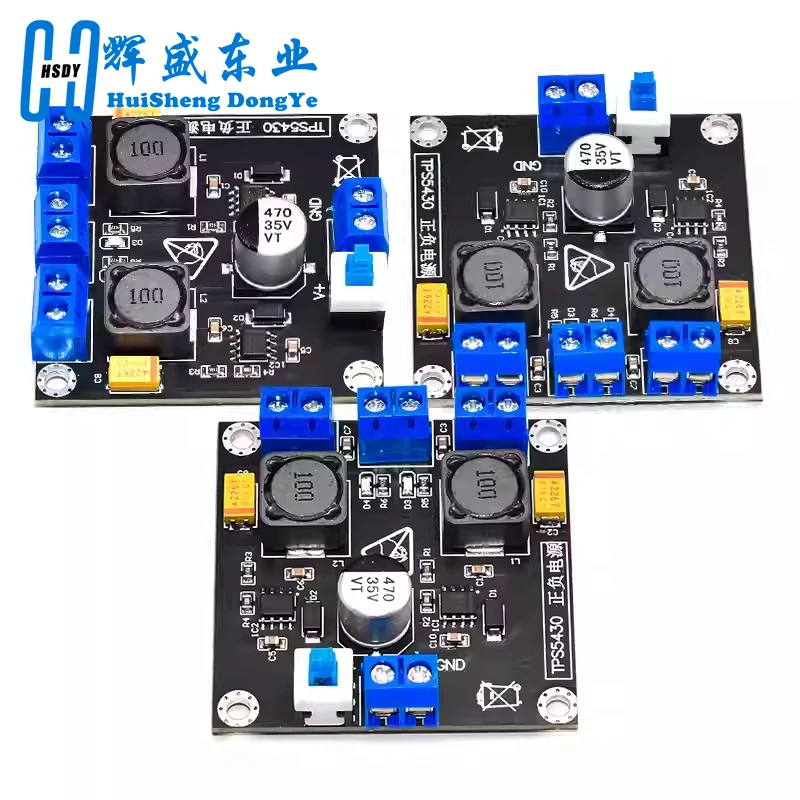 Módulo de fuente de alimentación dual positiva negativa TPS5430 con conmutación ±5V ±12V ±15V Placa de fuente de alimentación de salida - imagen 5