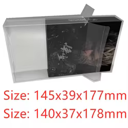 Protector de caja transparente para Black Myth: Wukong/Sony PlayStation 5 PS5, cajas de colección, almacenamiento TEP, carcasa de juego, estuche de exposición transparente