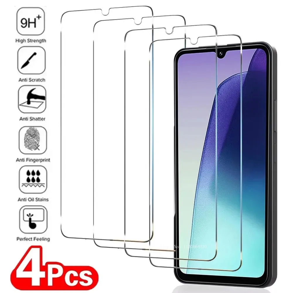 4 Uds vidrio para Redmi 14C Protector de pantalla para Xiaomi Redmi 13C 13 12C 12 10A 10C 10 9C 9A 9 pantalla antiarañazos vidrio templado