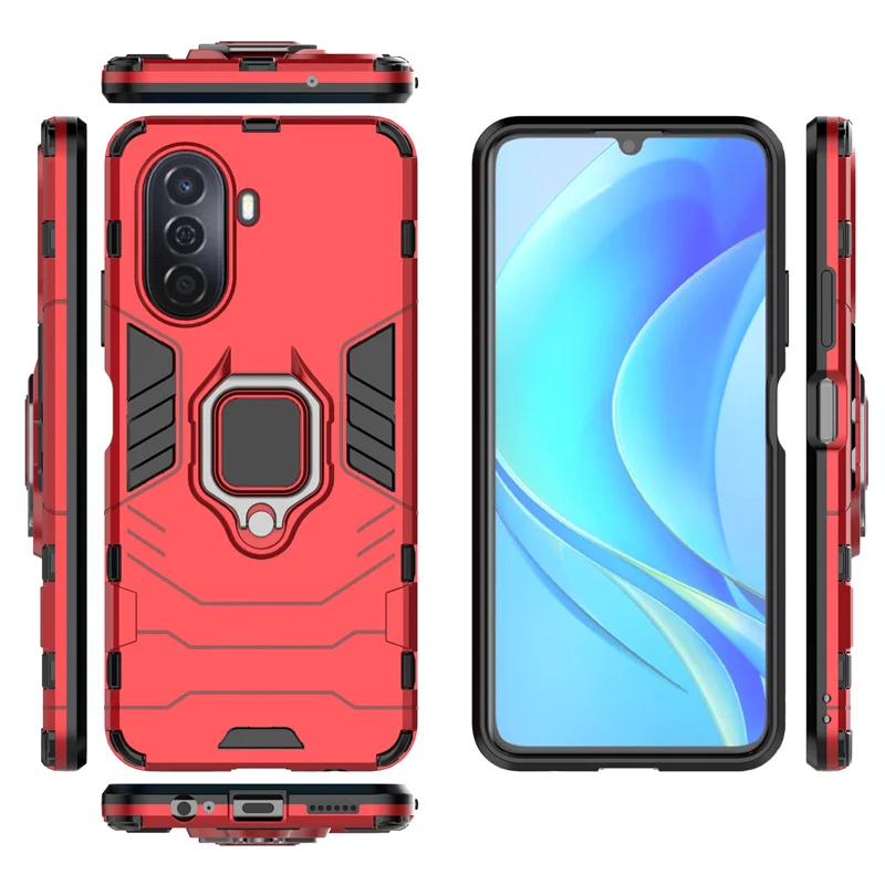 Para Huawei Nova Y70 funda para Huawei Nova Y70 Capas parachoques a prueba de golpes soporte magnético para Fundas Huawei Nova Y70 Plus cubierta - imagen 4