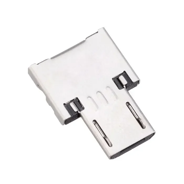 5 uds Ultra Mini DM Micro USB 5pin OTG adaptador conector para tableta, Cable USB y disco Flash - imagen 3