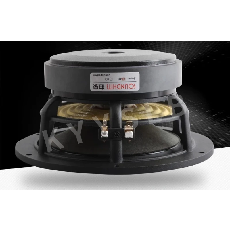 KYYSLB Altavoz de 6,5 pulgadas y 60 W Bajos de 6,5 pulgadas, altavoz de fibra de carbono - imagen 3